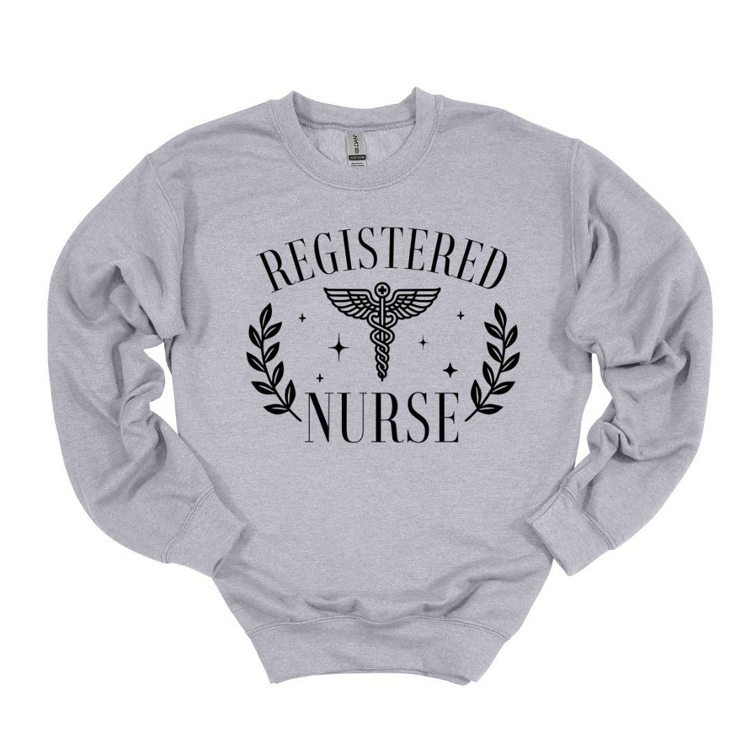 Registered Nurse Caduceus Mono Sweatshirt
