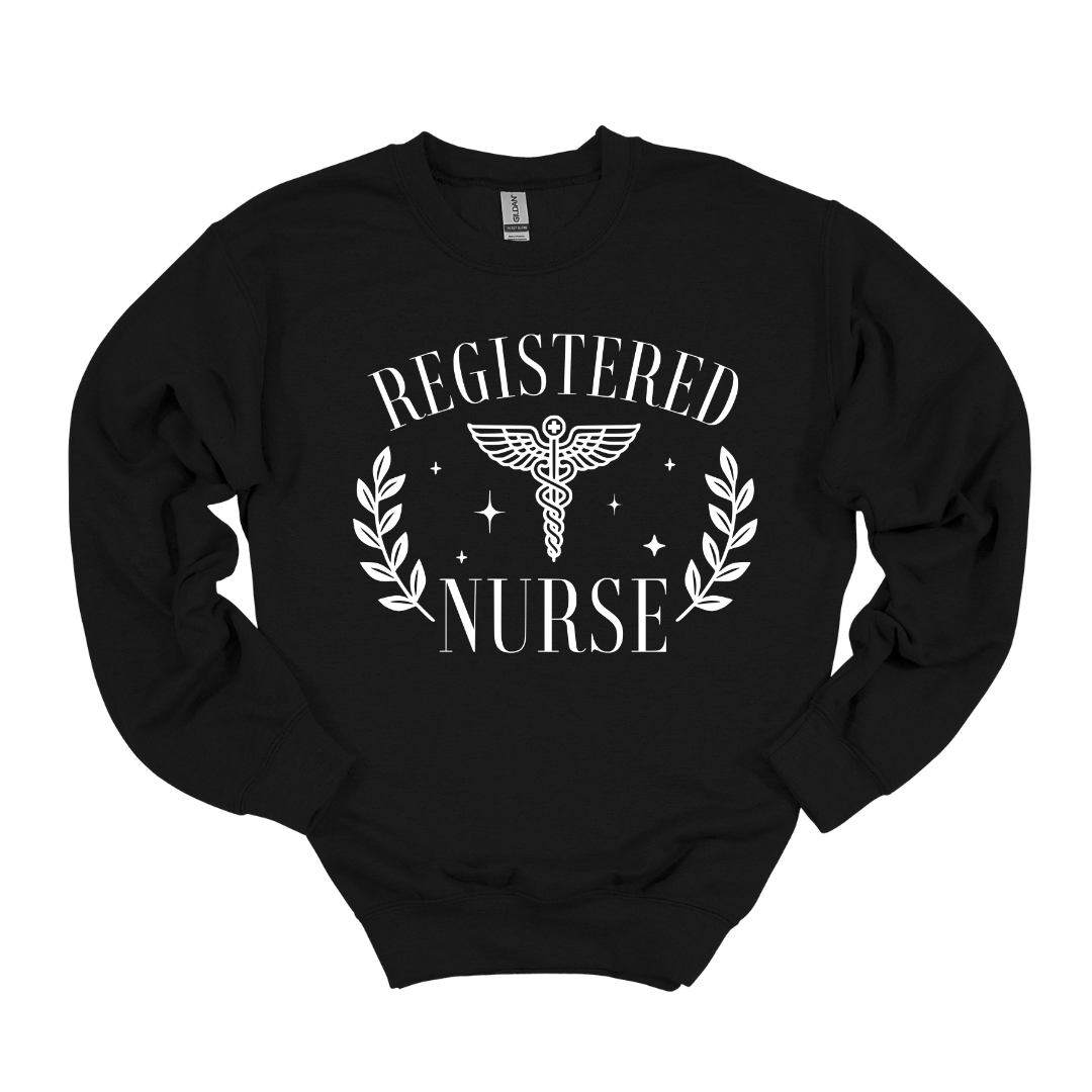Registered Nurse Caduceus Mono Sweatshirt