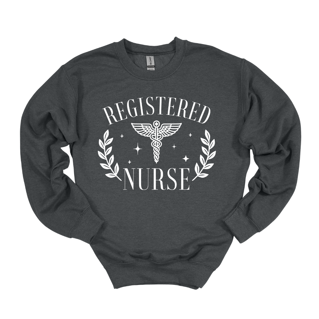 Registered Nurse Caduceus Mono Sweatshirt