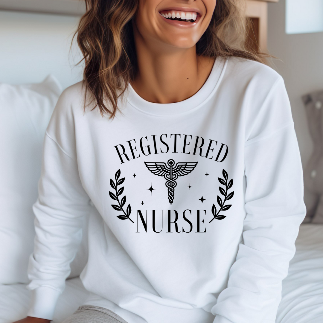 Registered Nurse Caduceus Mono Sweatshirt