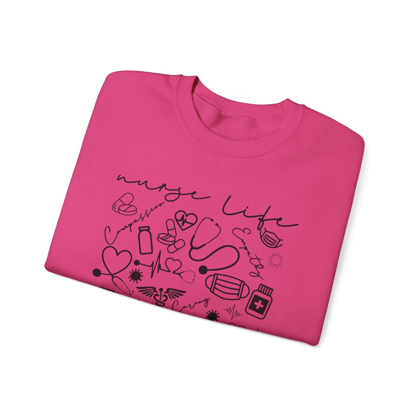 Nurse Life Crewneck Sweatshirt