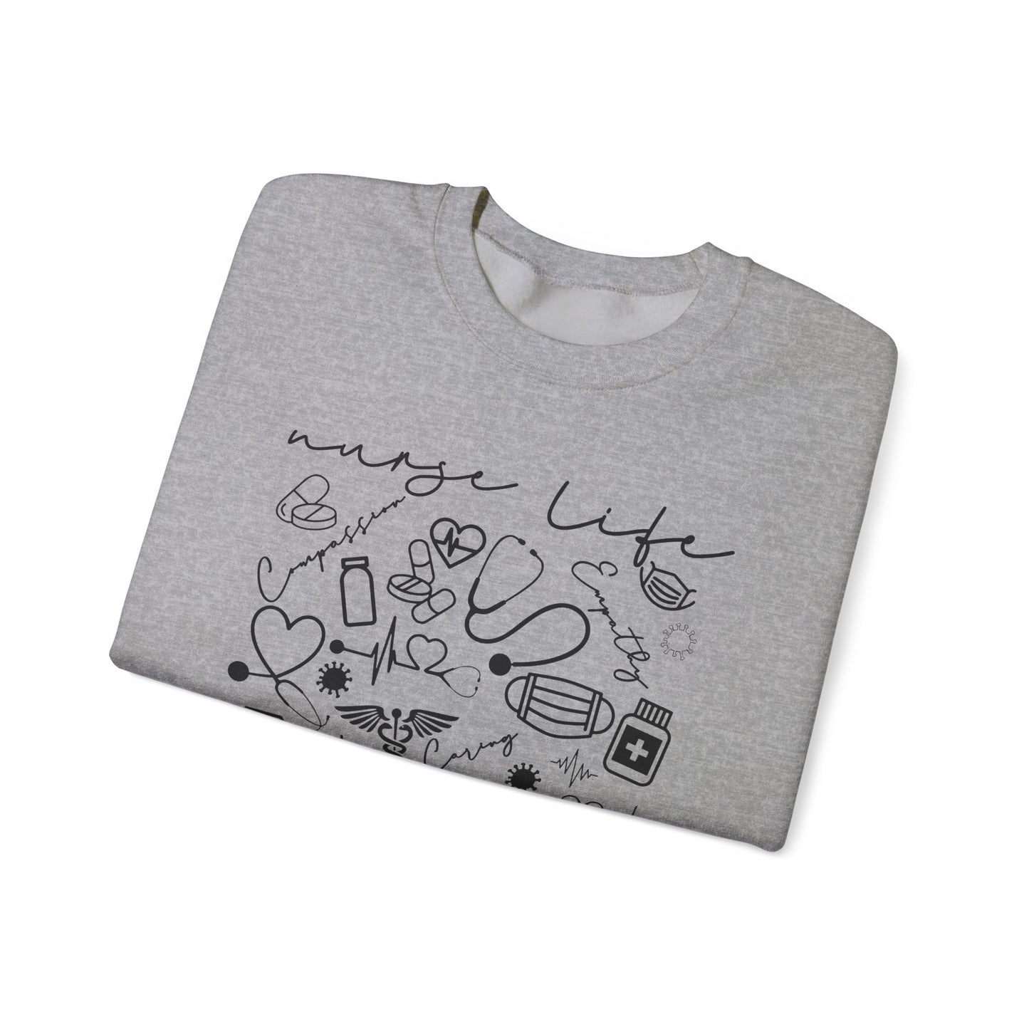 Nurse Life Crewneck Sweatshirt