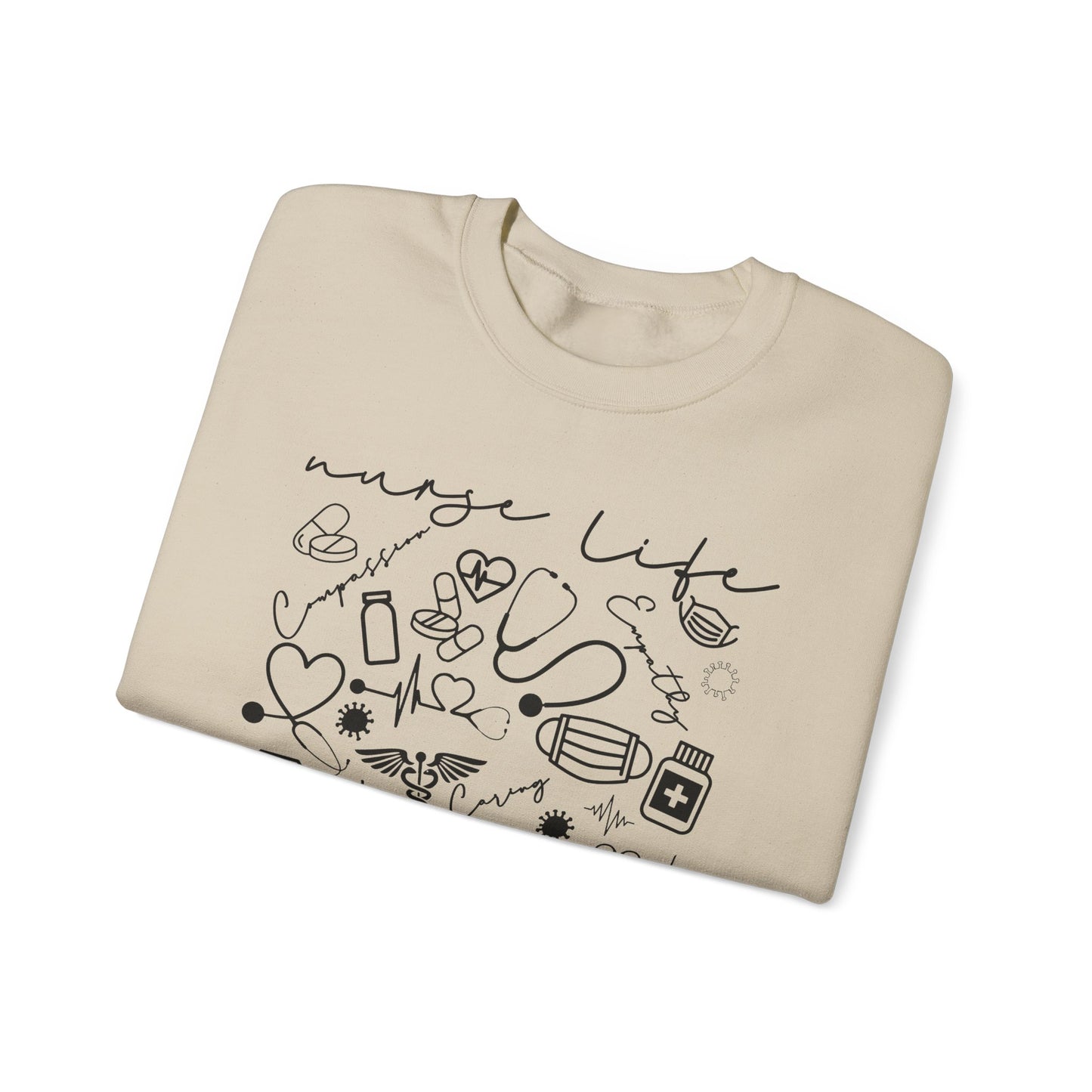 Nurse Life Crewneck Sweatshirt
