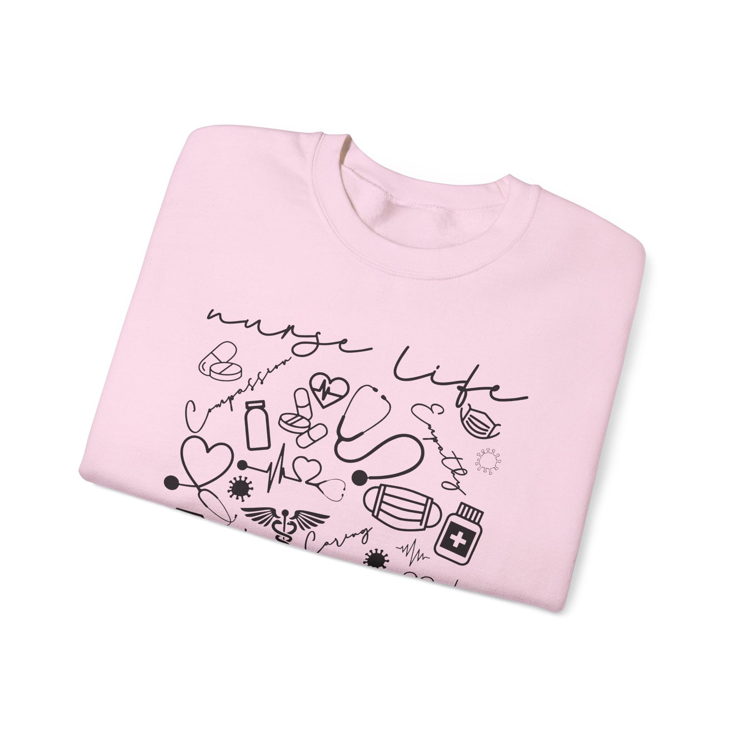 Nurse Life Crewneck Sweatshirt