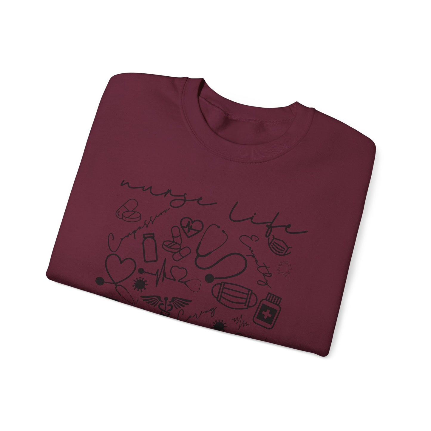 Nurse Life Crewneck Sweatshirt