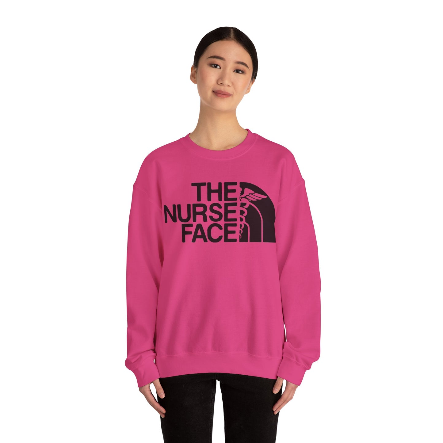 The Nurse Face Crewneck Sweatshirt