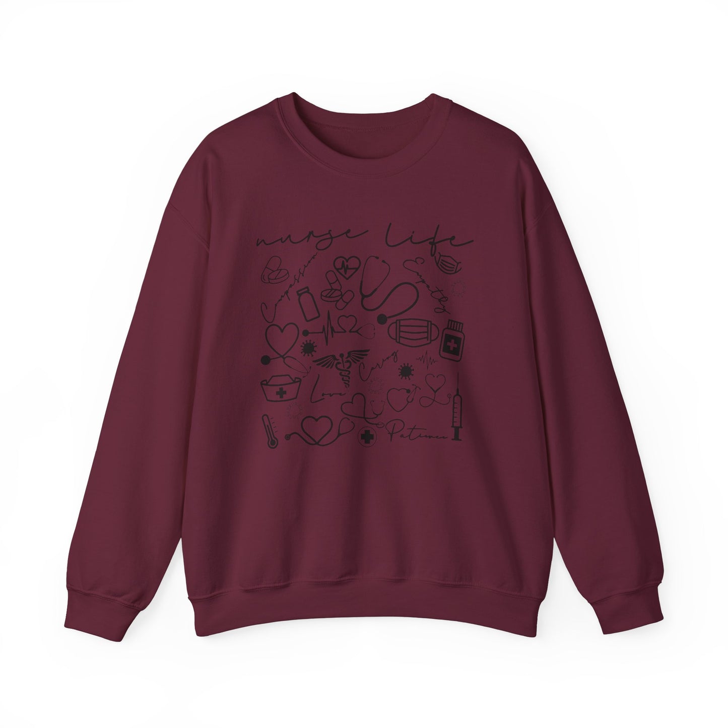 Nurse Life Crewneck Sweatshirt