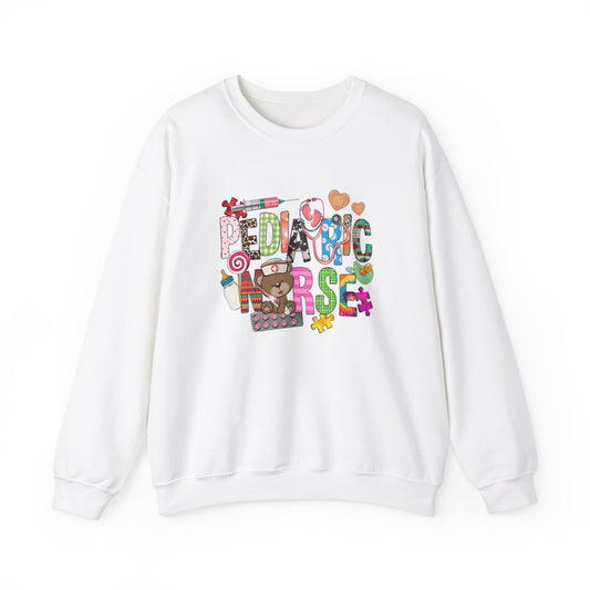 Pediatric Nurse Crewneck Sweatshirt