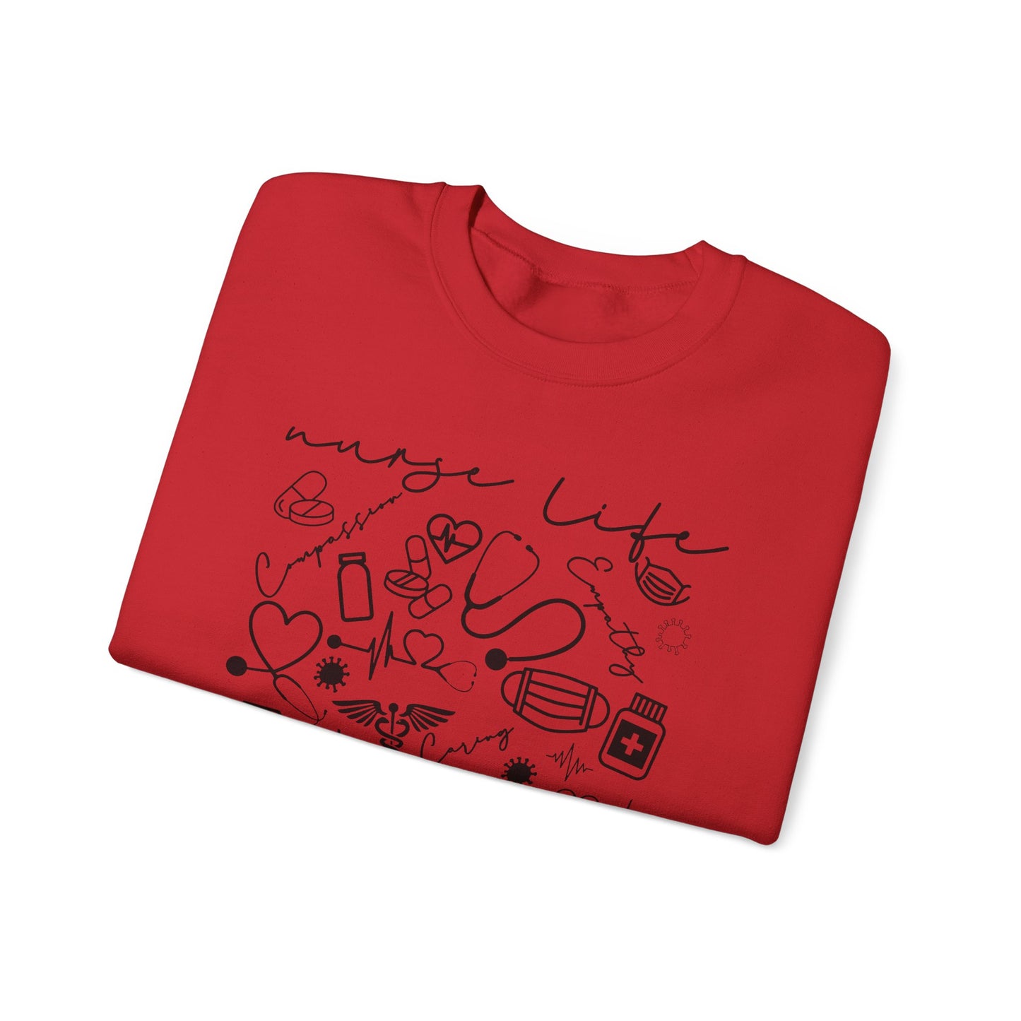 Nurse Life Crewneck Sweatshirt