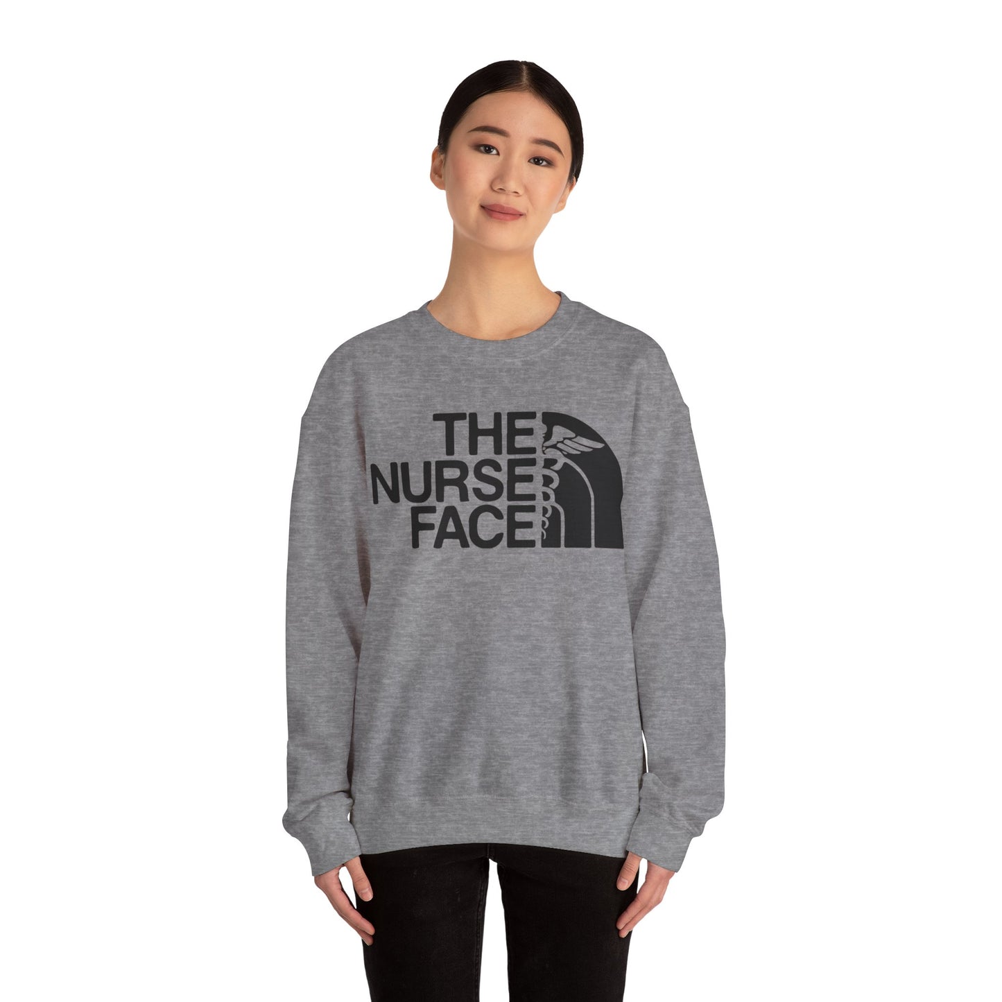 The Nurse Face Crewneck Sweatshirt
