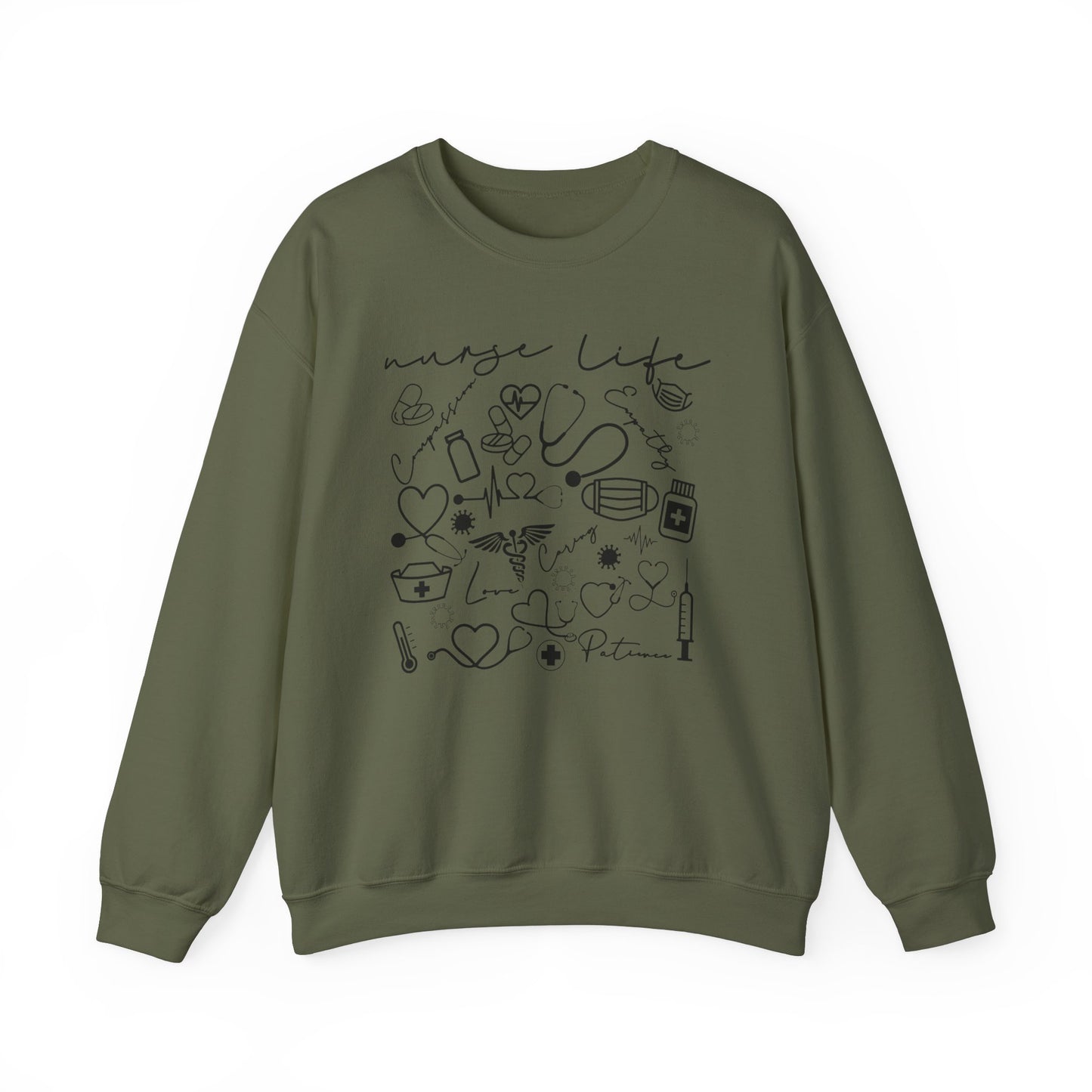 Nurse Life Crewneck Sweatshirt