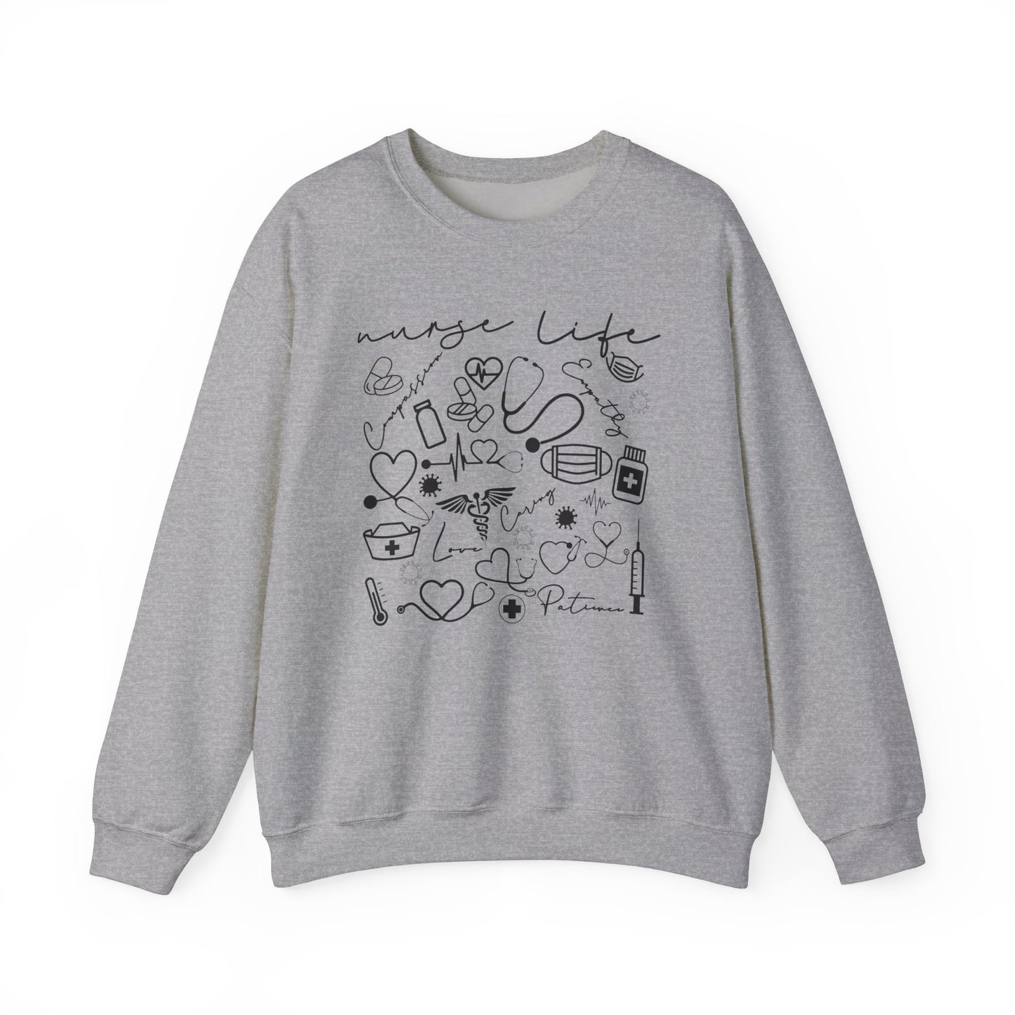 Nurse Life Crewneck Sweatshirt