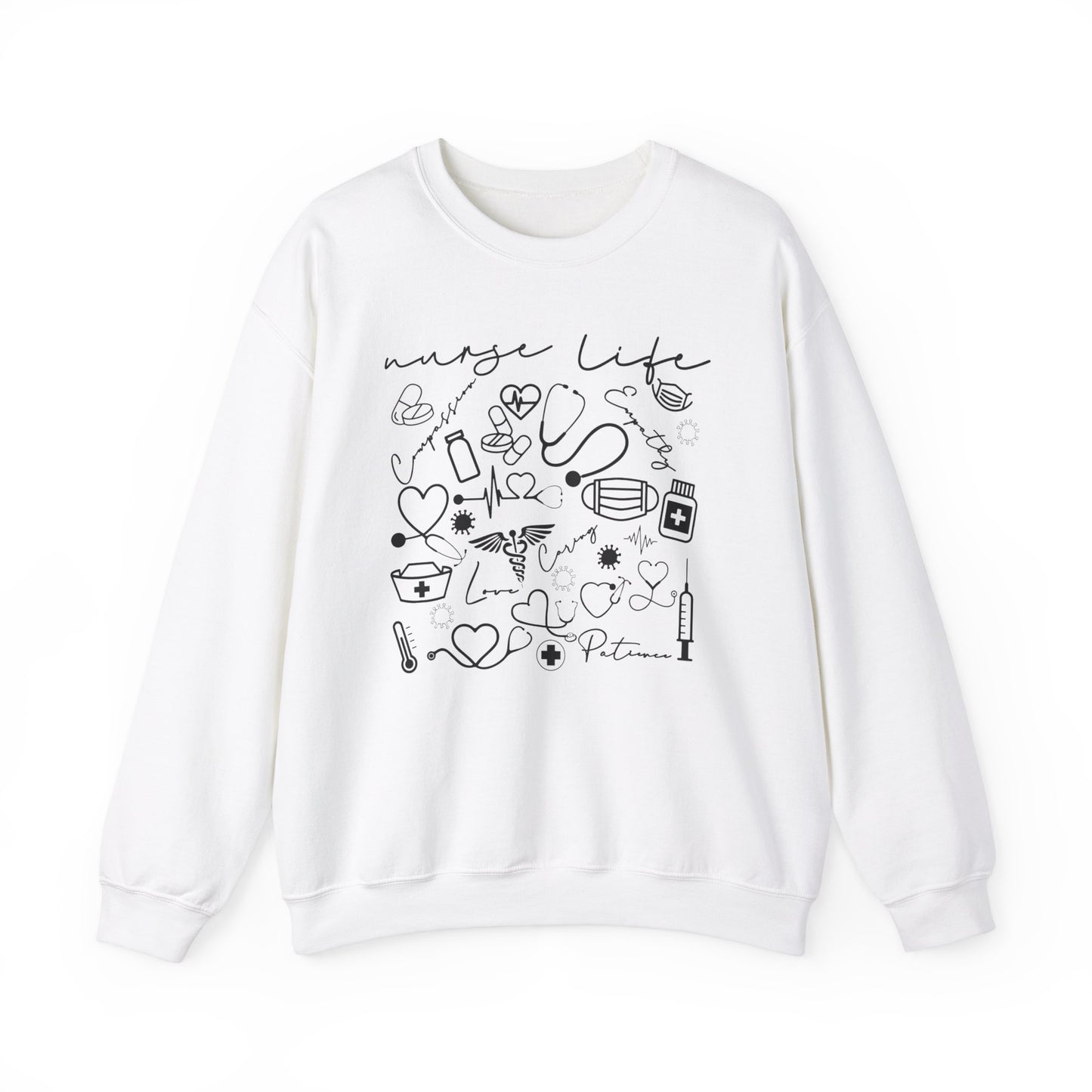 Nurse Life Crewneck Sweatshirt