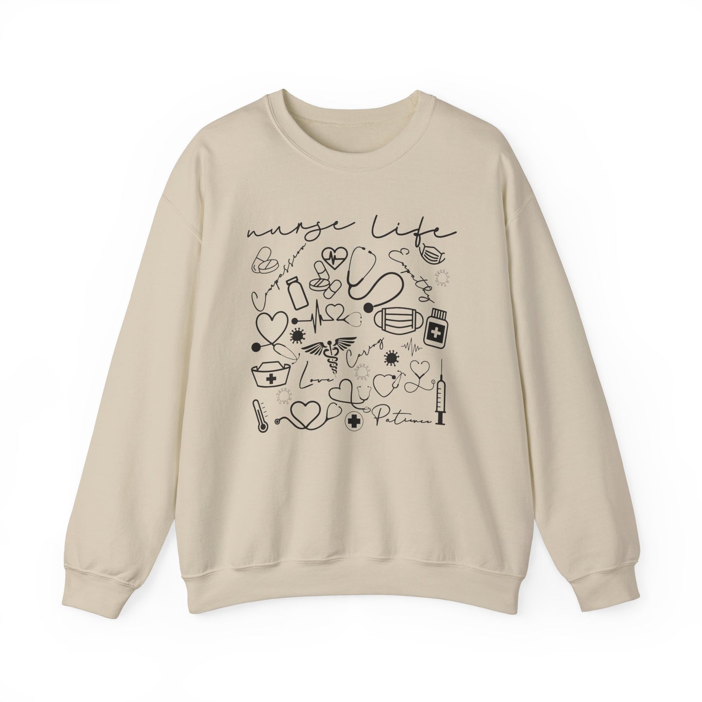 Nurse Life Crewneck Sweatshirt