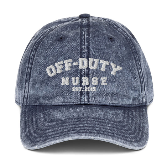 Vintage Off-Duty Nurse Cap