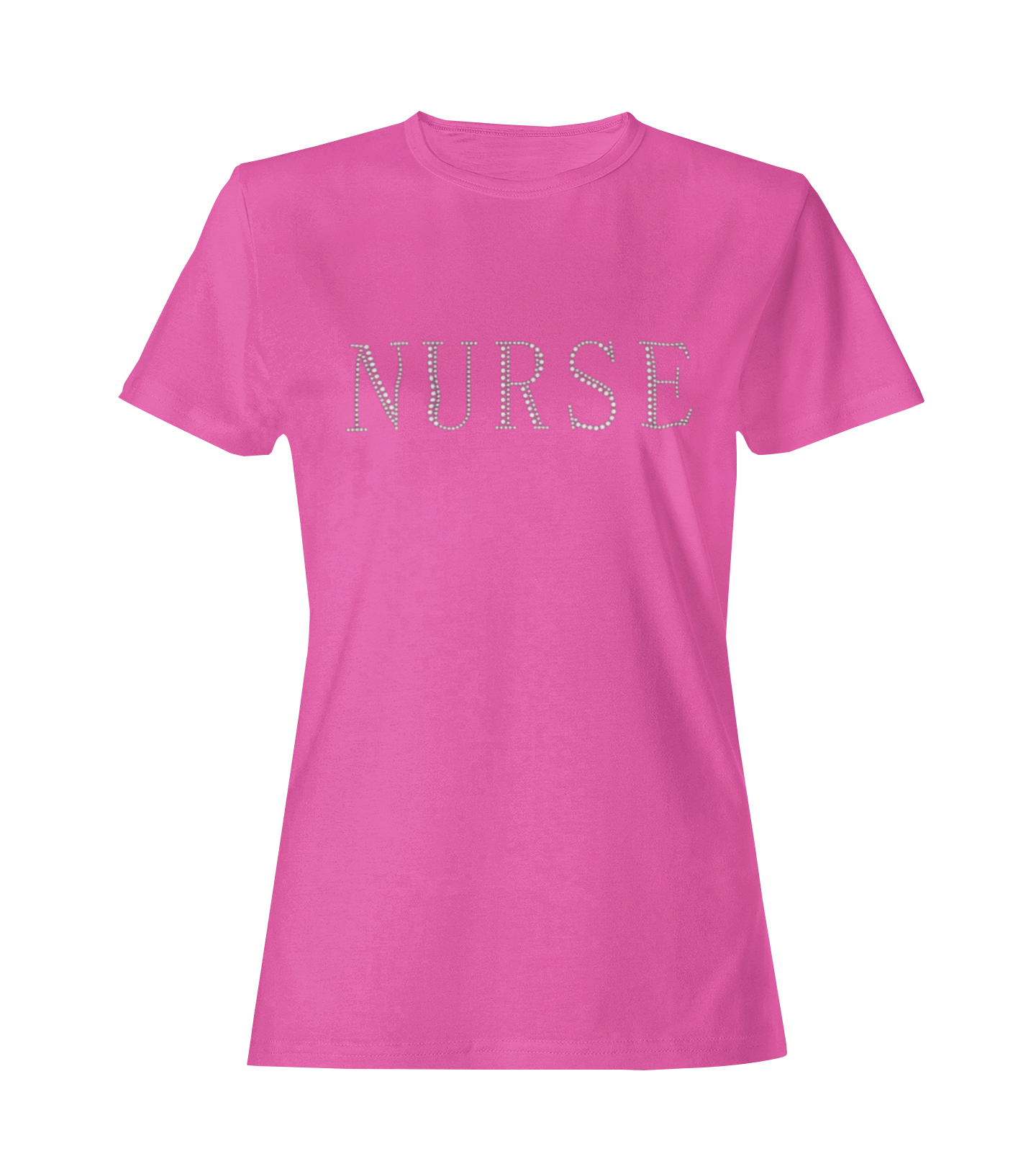 Glam Nurse Jeweled T-shirt NEON