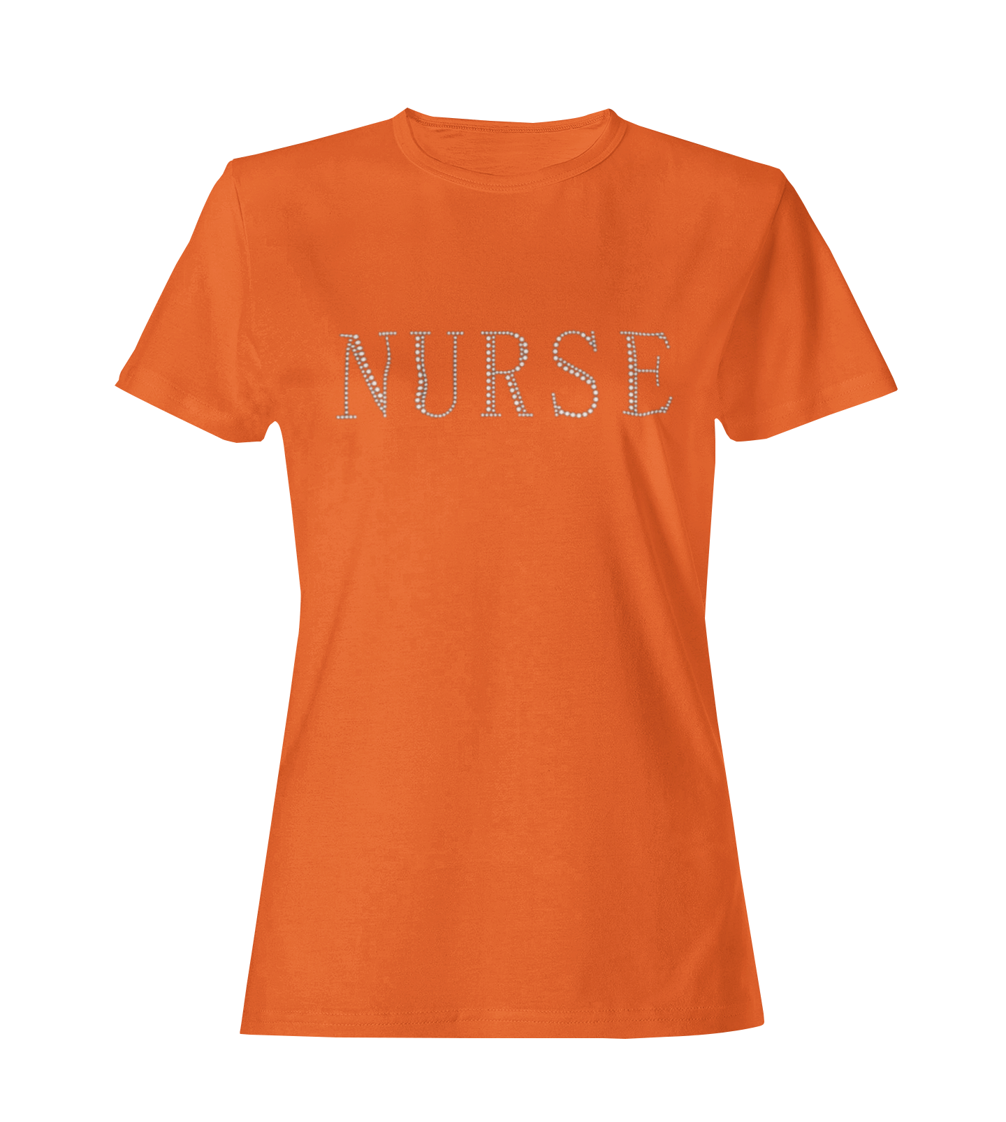 Glam Nurse Jeweled T-shirt NEON